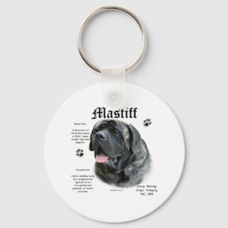 Porte-clés Porte - clé d'historique Brindle Mastiff