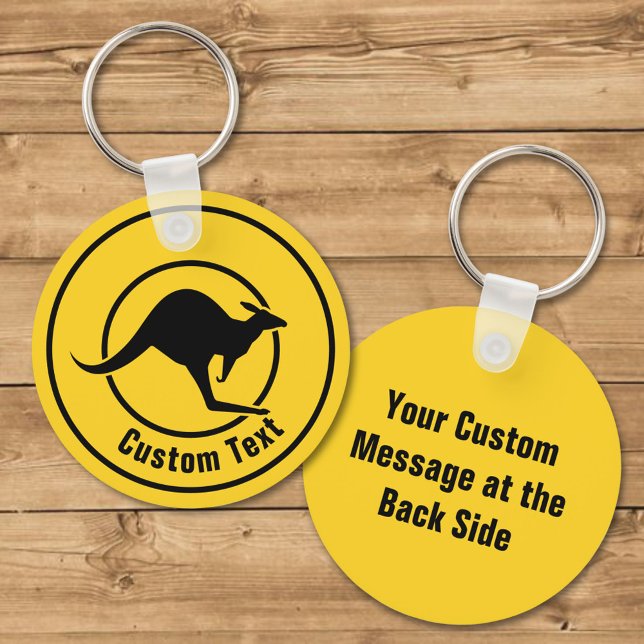 Porte-clés Porte - clé d'icônes Kangaroo (Créateur téléchargé)