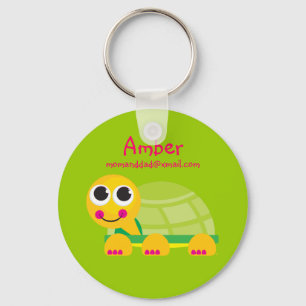 Porte-clés Porte - clé d'identification de tortue