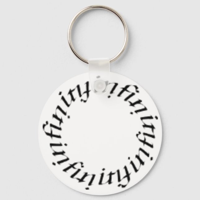 Porte-clés Porte - clé d'infini (Recto)