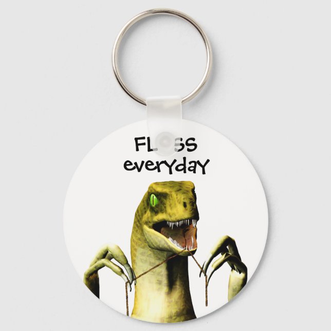 Porte-clés Porte - clé Dinosaure (Recto)