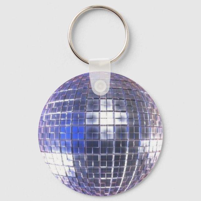 PORTE-CLÉS PORTE - CLÉ DISCO BALL (Recto)