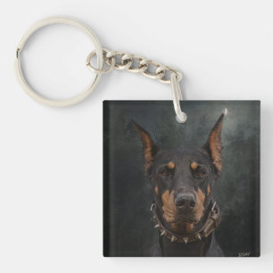Porte-clés Porte - clé Doberman Pinscher