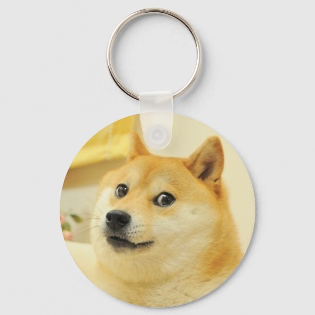 Porte-clés Porte - clé Doge Dog Meme (Recto)