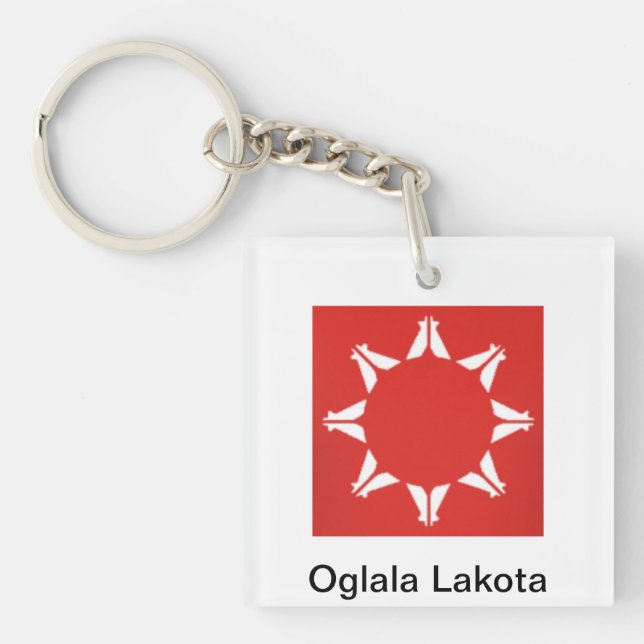 Porte-clés Porte - clé d'Oglala Lakota (Devant)