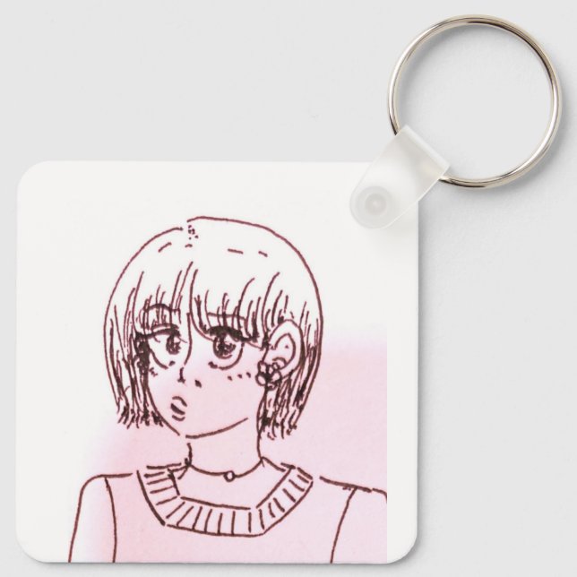 Porte-clés Porte - clé Doodle (Dos)