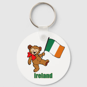 Porte-clés Porte - clé d'ours de nounours de l'Irlande