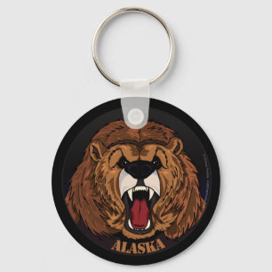Porte-clés Porte - clé d'ours gris de l'Alaska