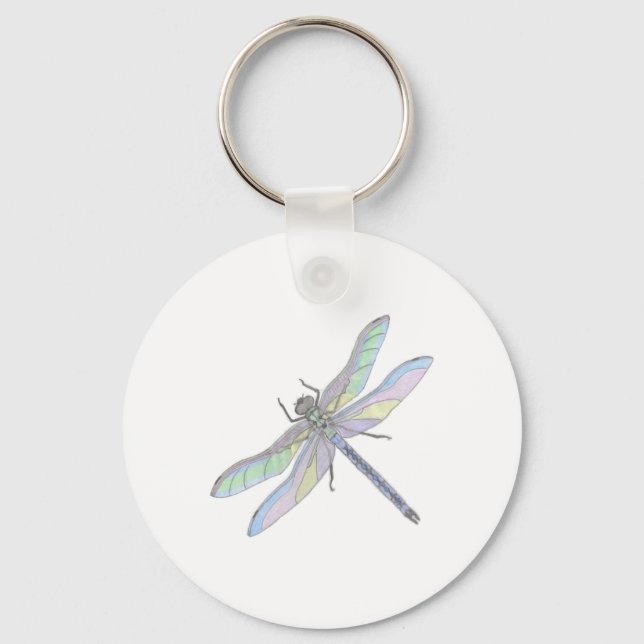 PORTE-CLÉS PORTE - CLÉ DRAGONFLY (Recto)