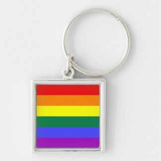 Porte-clés Porte - clé drapeau de la fierté arc-en-ciel