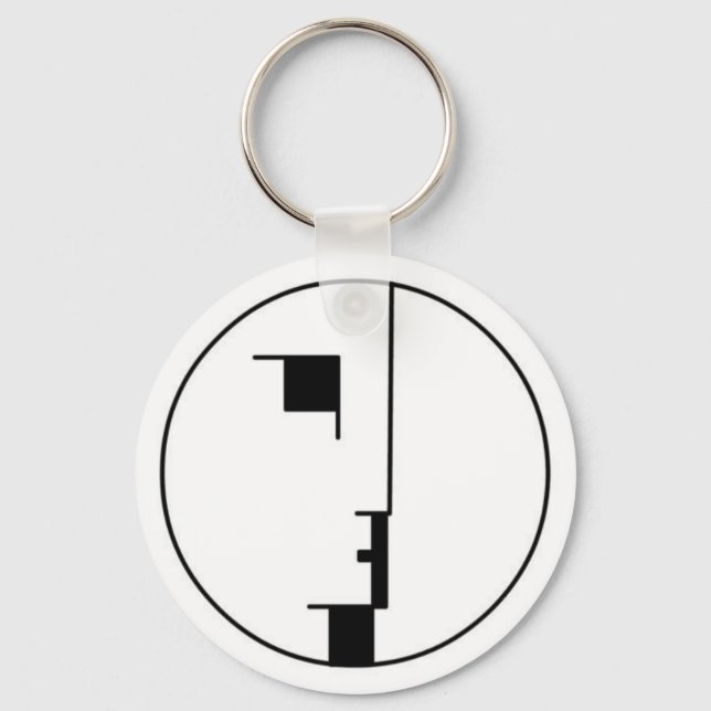 Porte-clés porte - clé du bauhaus (Recto)