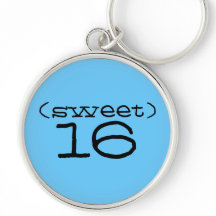 Porte - clé du bonbon 16 dans la turquoise et le