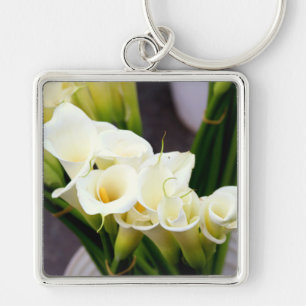 Porte-clés porte - clé du bouquet calla lily