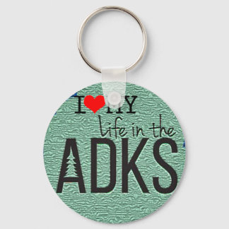 Porte-clés Porte - clé du bouton arrondi Adirondack
