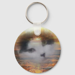 Porte-clés Porte - clé du bouton Cousin Skittles