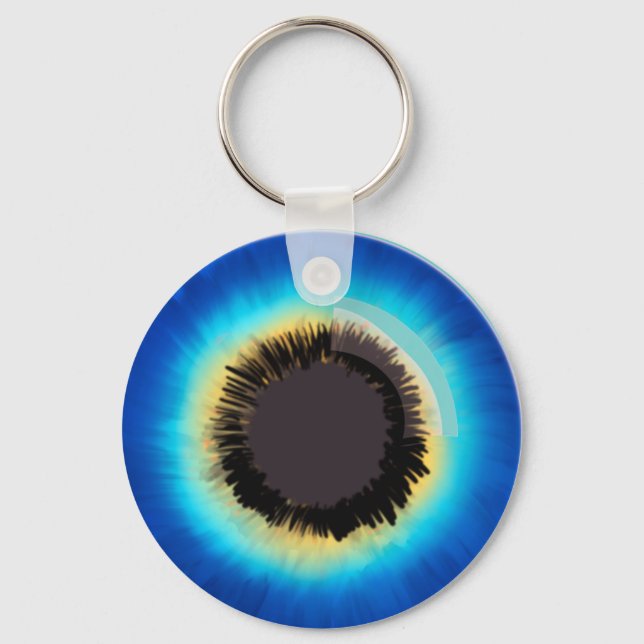 Porte-clés Porte - clé du bouton de l'oeil mou (Recto)
