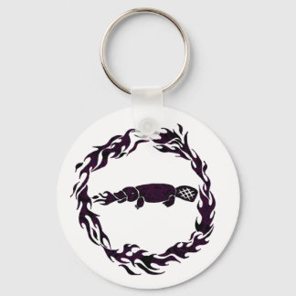Porte-clés Porte - clé du bouton Flames de Platypus de respir