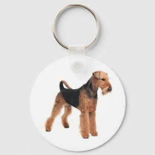 Porte-clés Porte - clé du budget d'Airedale Terrier Puppy Do