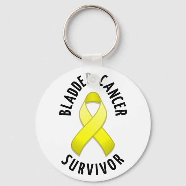 Porte-clés Porte - clé du cancer de la vessie (Recto)