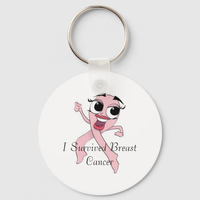 Porte-clés Porte - clé du cancer du sein (Recto)