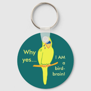 Porte-clés Porte - clé du cerveau d'oiseaux