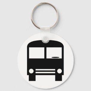 Porte-clés Porte - clé du concepteur de bus noir