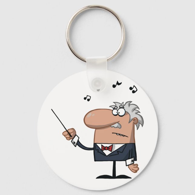 Porte-clés Porte - clé du conducteur de dessin (Recto)