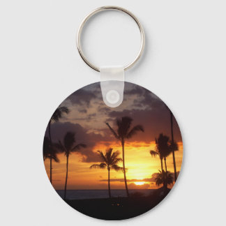 Porte-clés Porte - clé du coucher de soleil Hawaii