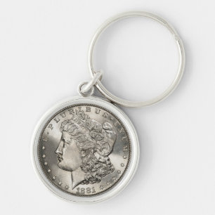 Porte-clés porte - clé du dollar de Morgan