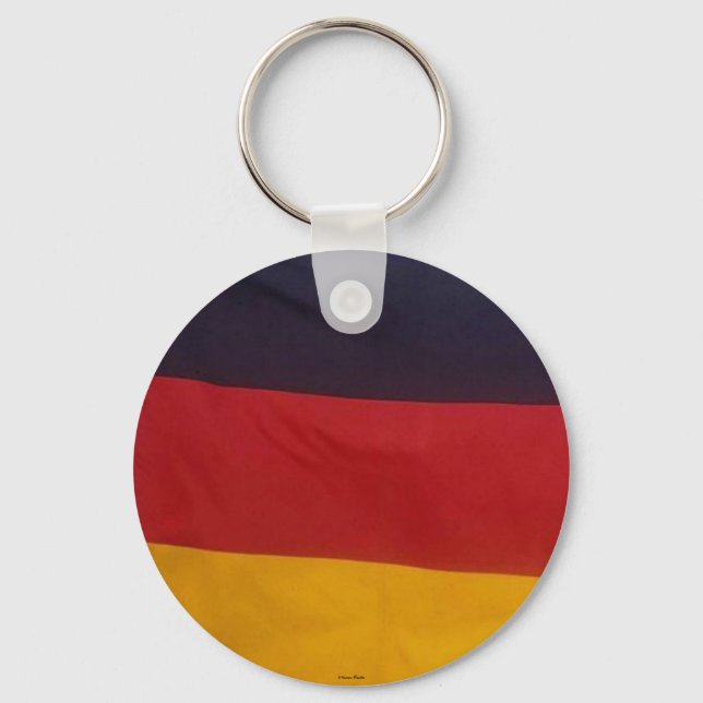 Porte-clés Porte - clé du drapeau allemand (Recto)
