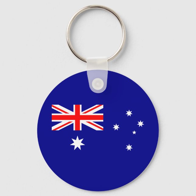 Porte-clés Porte - clé du drapeau australien patriotique (Recto)