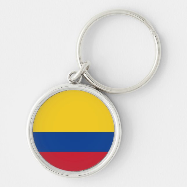 Porte-clés Porte - clé du drapeau colombien (Devant)