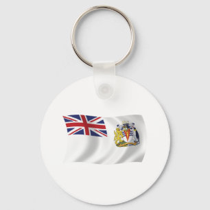 Porte-clés Porte - clé du drapeau de l'Antarctique britanniqu