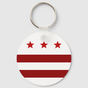Porte-clés Porte - clé du drapeau de Washington D.C.