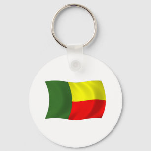 Porte-clés Porte - clé du drapeau du Bénin