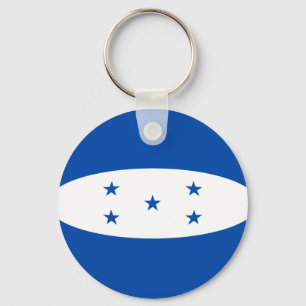 Porte-clés Porte - clé du drapeau du Honduras Fisheye