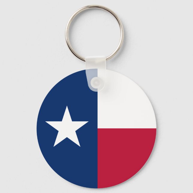 Porte-clés Porte - clé du drapeau du Texas (Recto)