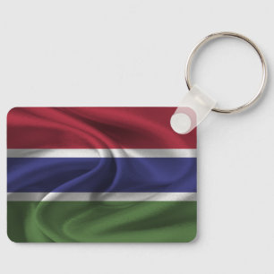 Porte-clés Porte - clé du drapeau gambien
