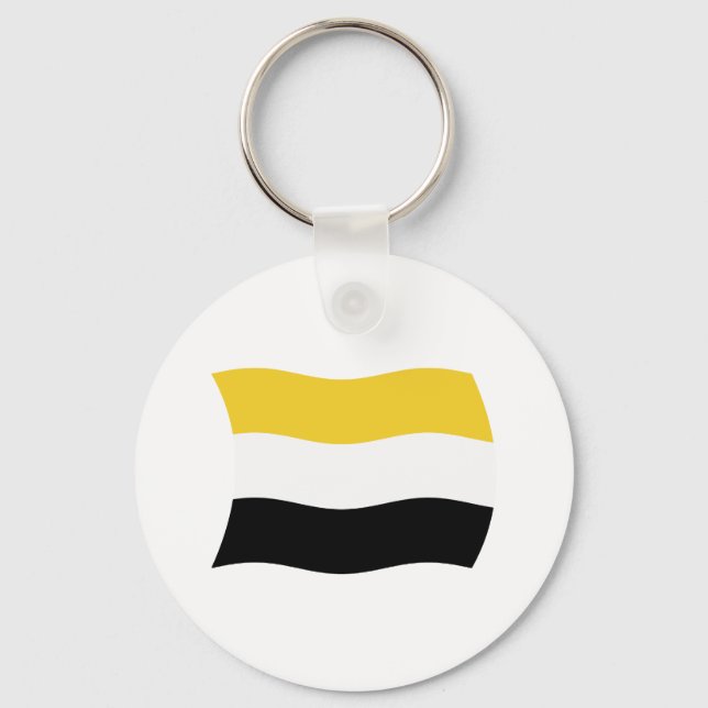 Porte-clés Porte - clé du drapeau Garifuna (Recto)