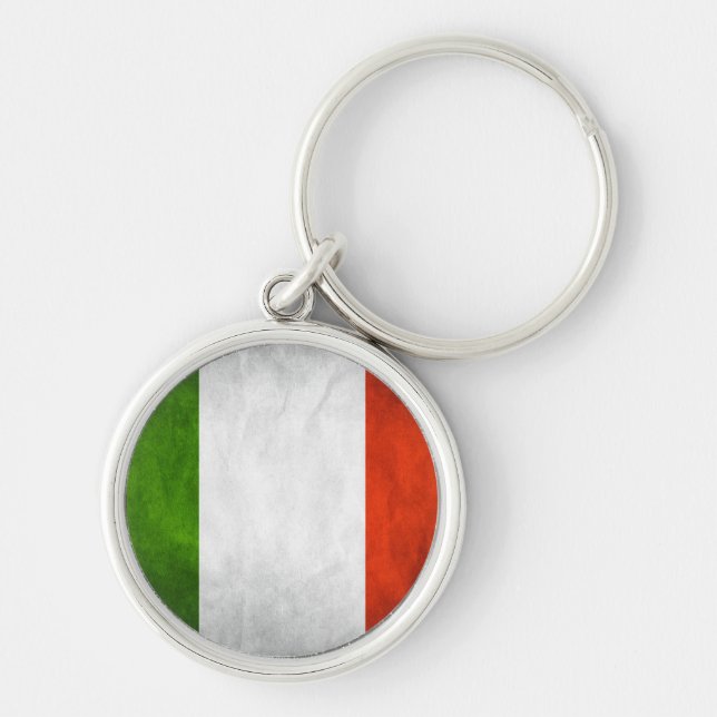 Porte-clés Porte - clé du Drapeau italien (Devant)