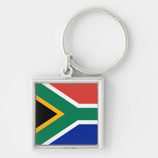 Porte-clés Porte - clé du drapeau sud-africain (Devant)