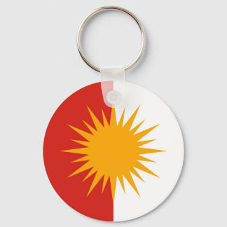 Porte-clés Porte - clé du drapeau yézidi