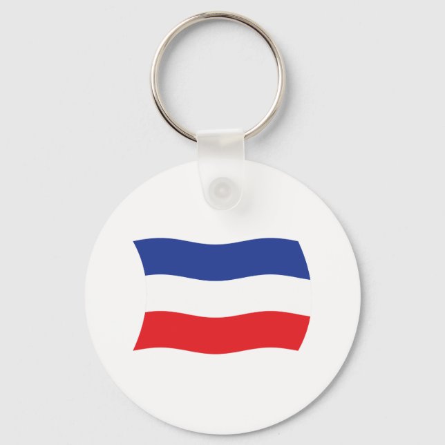 Porte-clés Porte - clé du drapeau yougoslave (Recto)