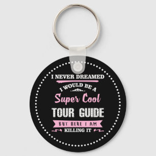 Porte-clés Porte - clé du guide touristique Super Cool