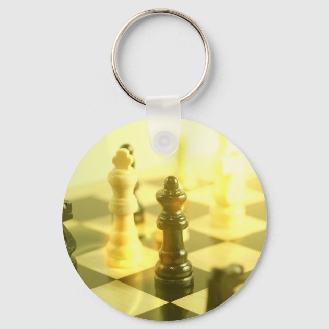 Porte-clés Porte - clé du jeu d'échecs (Recto)