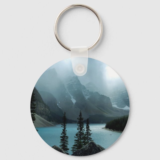 Porte-clés Porte - clé du lac Moraine (Recto)