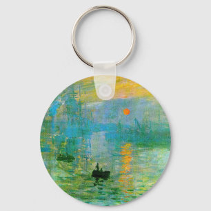 Porte-clés Porte - clé du lever de soleil de l'impressionnism