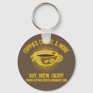 Porte-clés Porte - clé du logo Cuppa