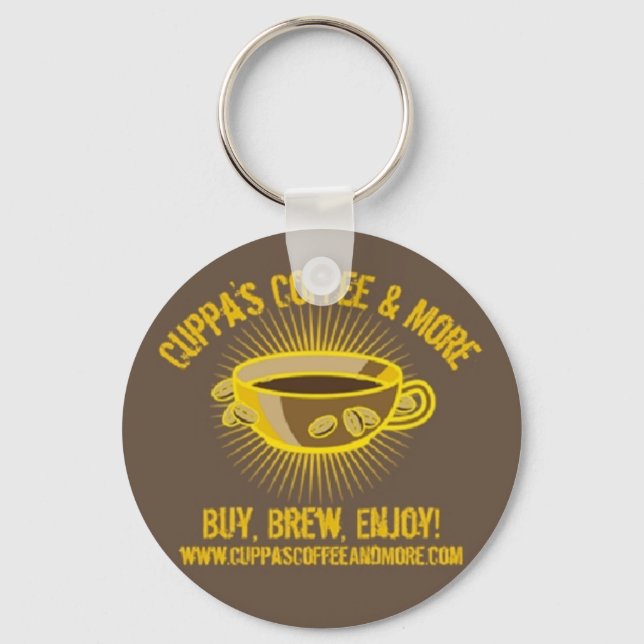 Porte-clés Porte - clé du logo Cuppa (Recto)