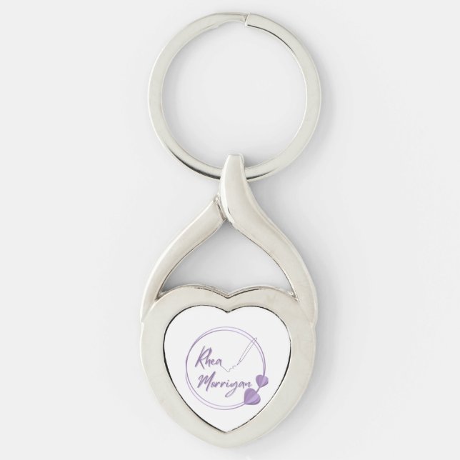 Porte-clés Porte - clé du logo de l'auteur - RheAccents (Devant)